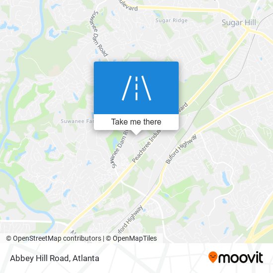 Mapa de Abbey Hill Road
