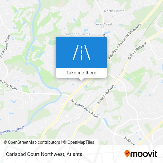 Carlsbad Court Northwest map