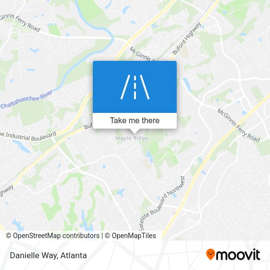 Mapa de Danielle Way