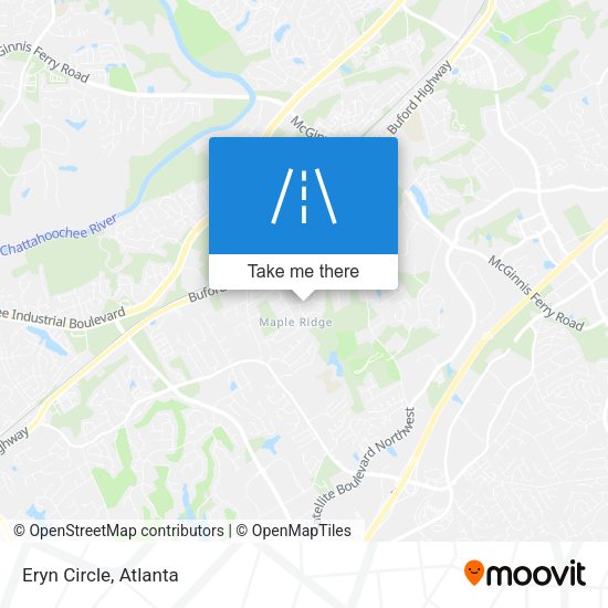 Mapa de Eryn Circle