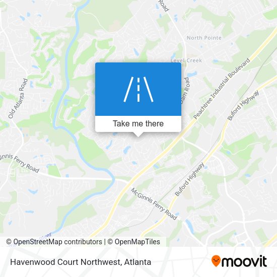 Havenwood Court Northwest map