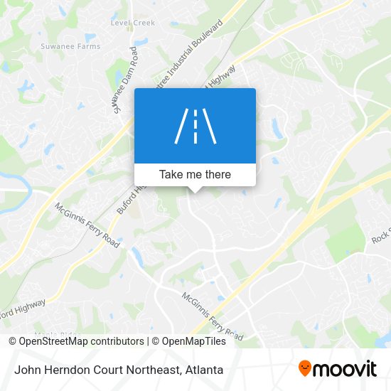 Mapa de John Herndon Court Northeast