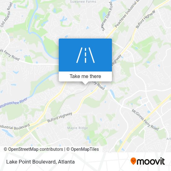 Mapa de Lake Point Boulevard