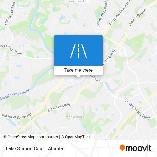 Mapa de Lake Station Court