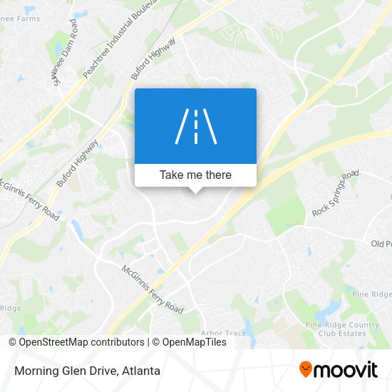 Mapa de Morning Glen Drive