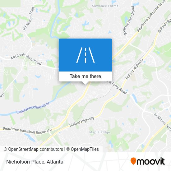 Mapa de Nicholson Place