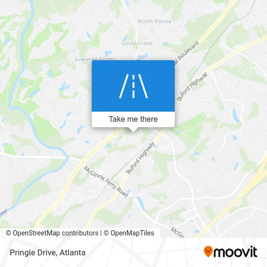Pringle Drive map