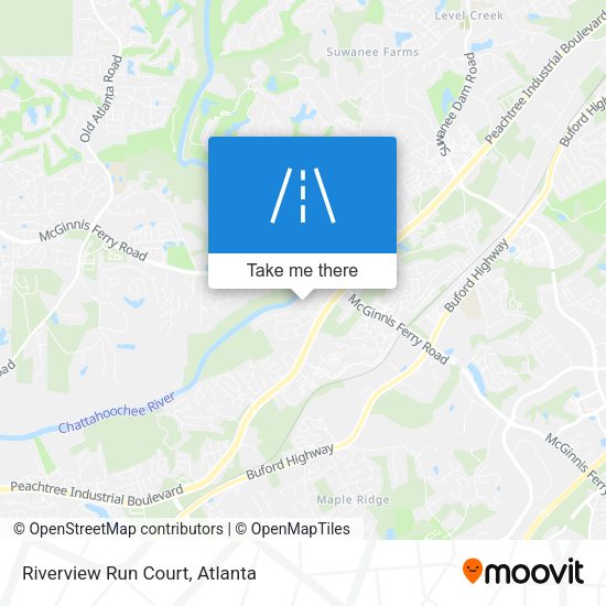 Mapa de Riverview Run Court