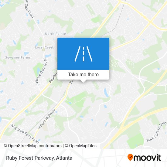 Mapa de Ruby Forest Parkway