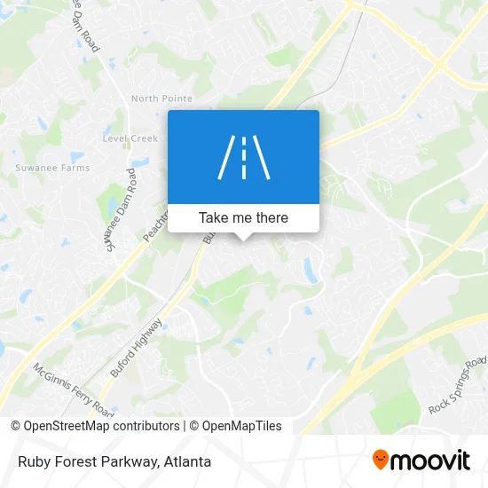 Ruby Forest Parkway map