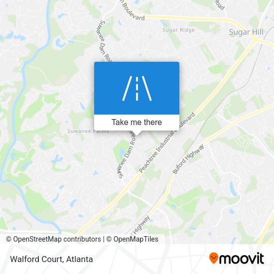 Mapa de Walford Court