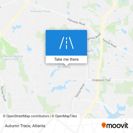 Autumn Trace map