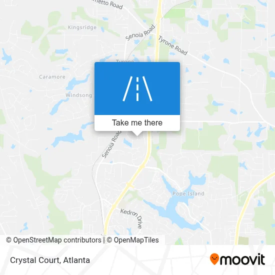 Crystal Court map