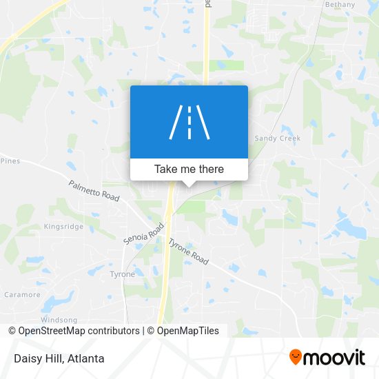 Mapa de Daisy Hill
