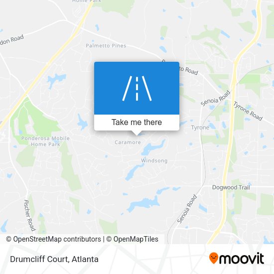 Mapa de Drumcliff Court