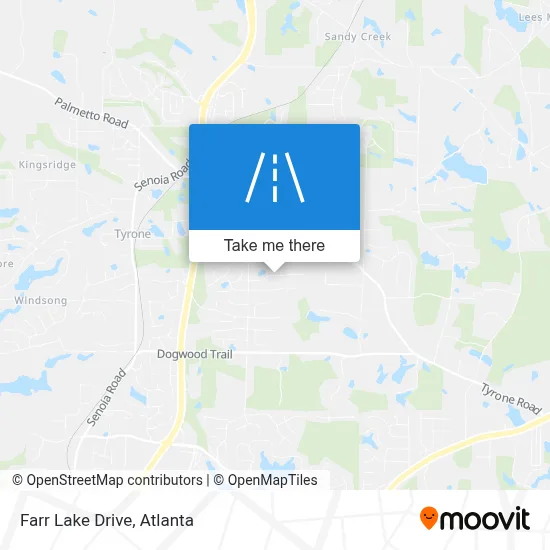 Farr Lake Drive map