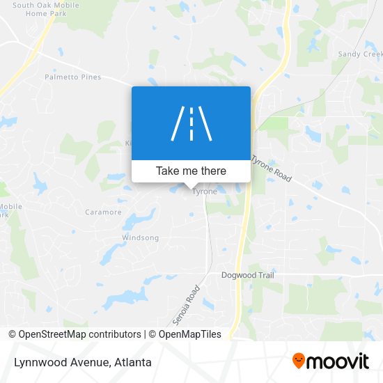 Mapa de Lynnwood Avenue