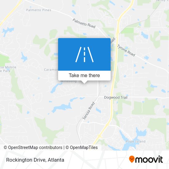 Rockington Drive map