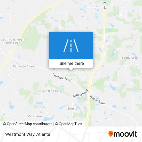Mapa de Westmont Way