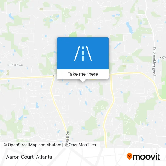 Aaron Court map