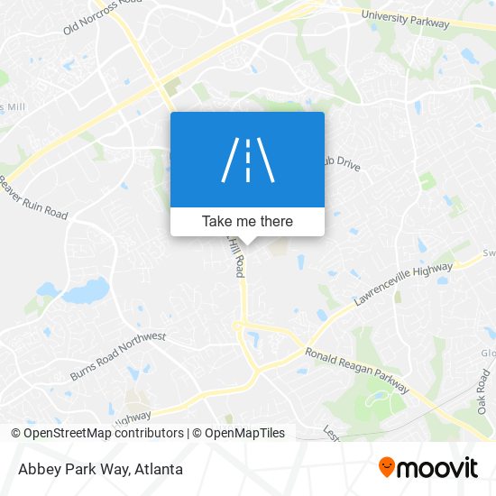 Mapa de Abbey Park Way