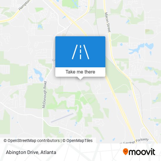 Mapa de Abington Drive