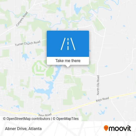 Abner Drive map