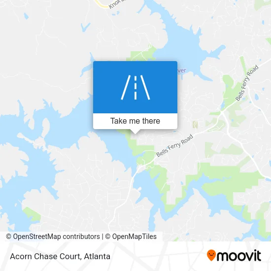 Acorn Chase Court map