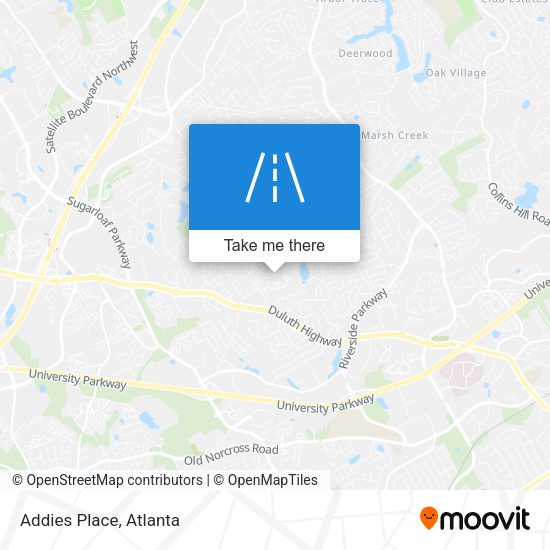 Mapa de Addies Place