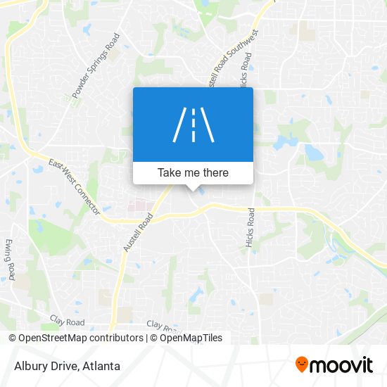 Mapa de Albury Drive