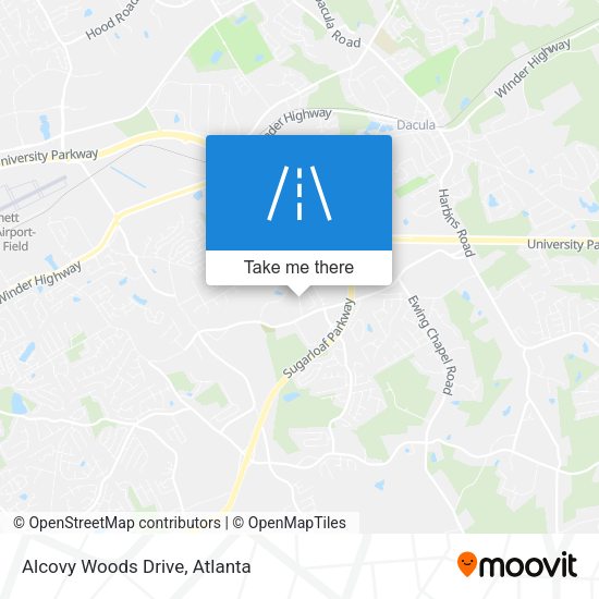 Mapa de Alcovy Woods Drive