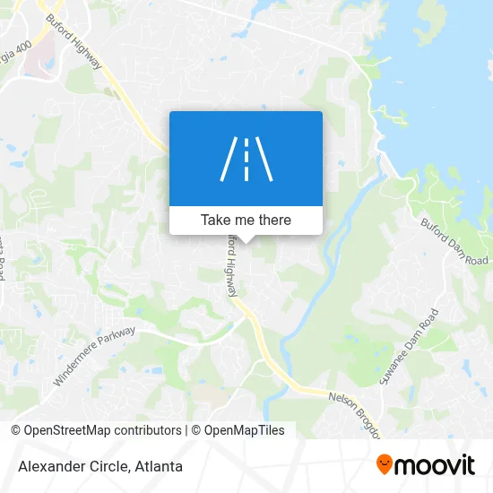 Alexander Circle map