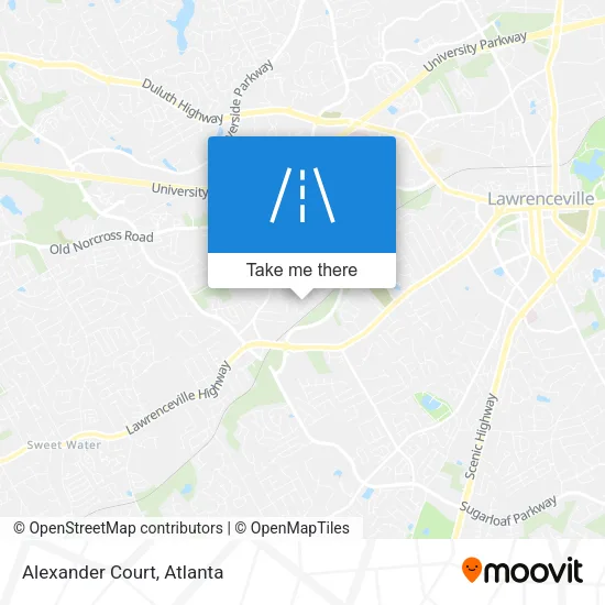 Alexander Court map