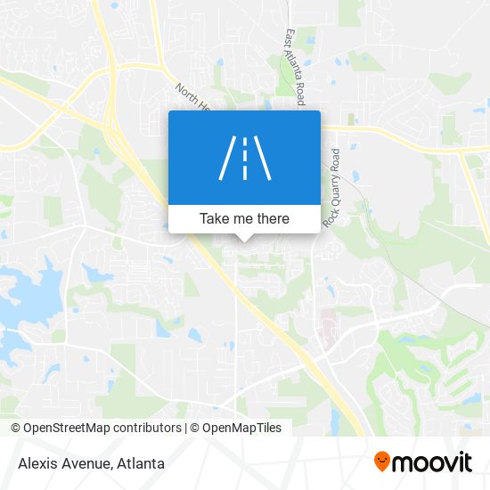 Mapa de Alexis Avenue