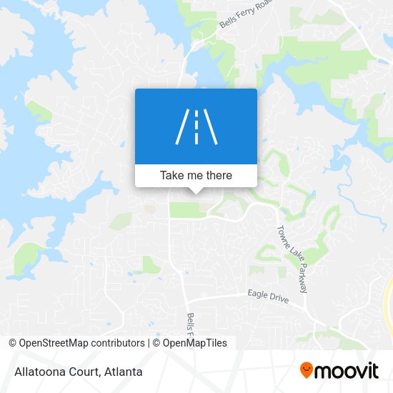 Mapa de Allatoona Court