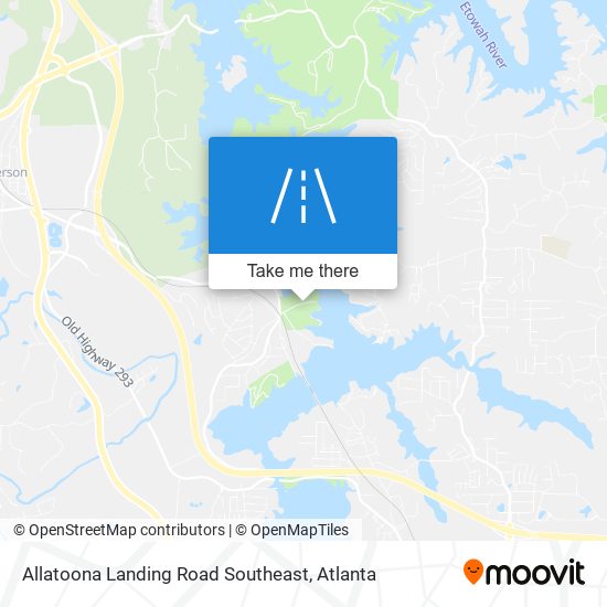 Mapa de Allatoona Landing Road Southeast