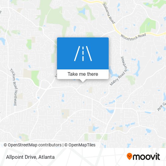 Mapa de Allpoint Drive