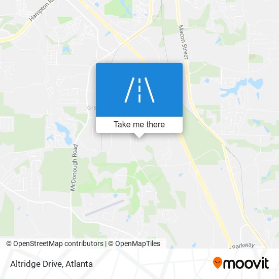 Mapa de Altridge Drive