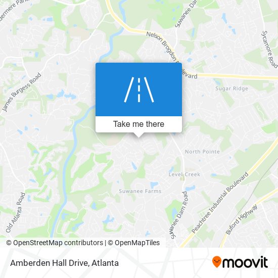 Mapa de Amberden Hall Drive