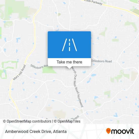 Mapa de Amberwood Creek Drive