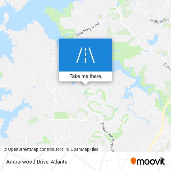 Mapa de Amberwood Drive