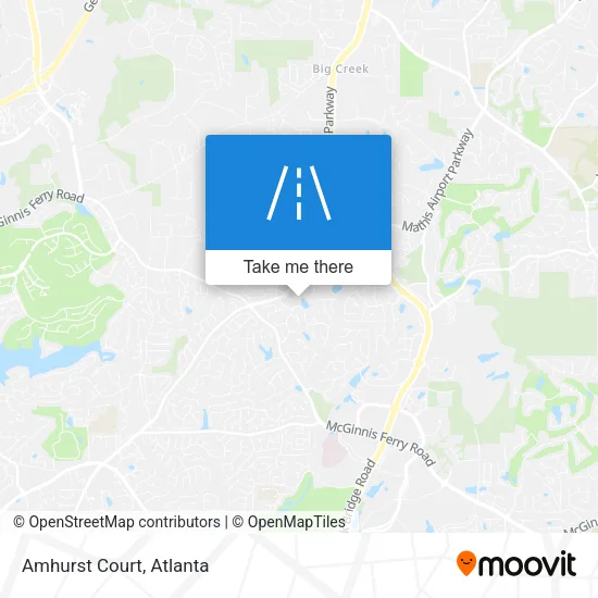 Amhurst Court map
