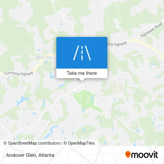 Andover Glen map