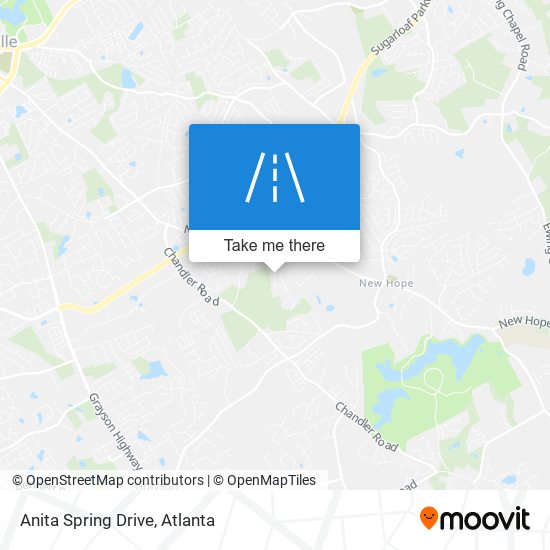 Mapa de Anita Spring Drive