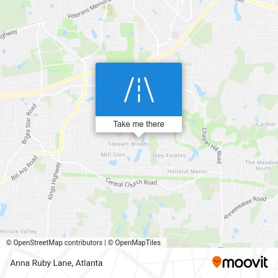 Mapa de Anna Ruby Lane