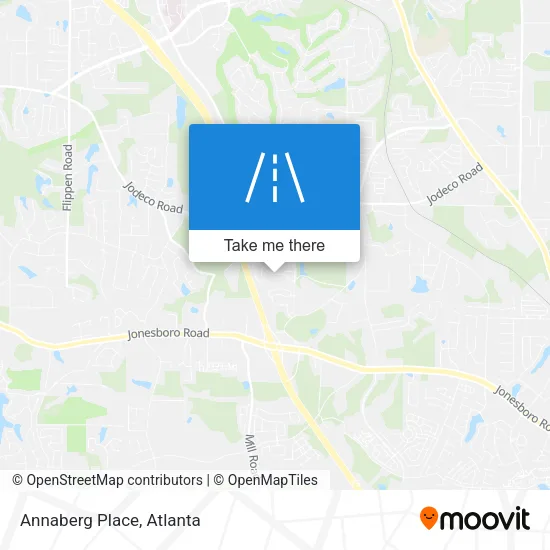 Annaberg Place map