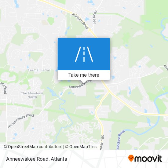 Mapa de Anneewakee Road