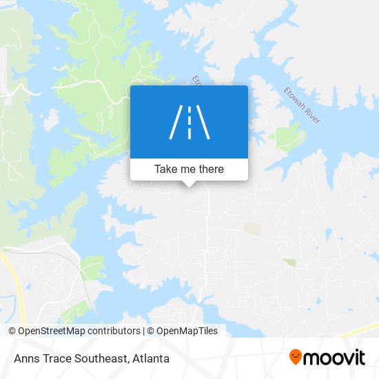 Mapa de Anns Trace Southeast