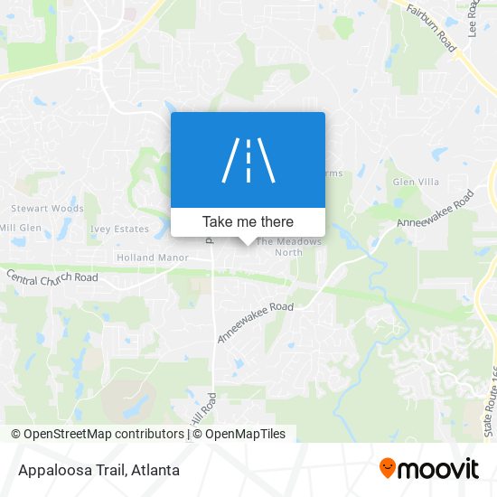 Mapa de Appaloosa Trail