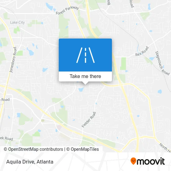Aquila Drive map